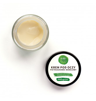 Parsley-Apricot Eye Cream, soothes, smoothes, moisturizes, parsley leaf oil, apricot kernel oil, anti-redness complex, 15 ml